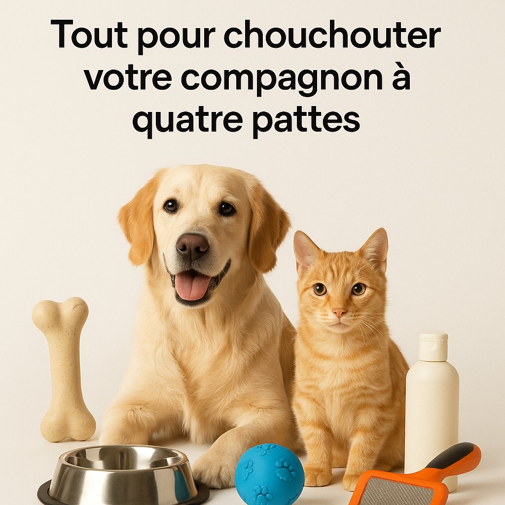 Produits pour les animaux (chiens et chats)